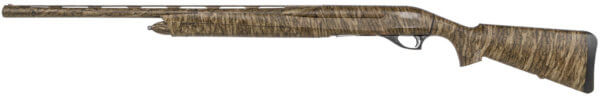 Retay USA T251CBTL26 Masai Mara Waterfowl Inertia Plus 12 Gauge 3.5″ 4+1 (2.75″) 26″ Deep Bore Drilled Barrel  Overall Mossy Oak New Bottomland Finish  Synthetic Stock w/Fit Plate & Shim System  TruGlo Red Fiber Optic Front Sight