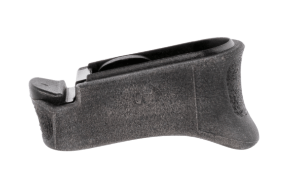 Pearce Grip PGXDS+ Magazine Extension  made of Polymer with Texture Black Finish & 7/8 Gripping Surface for Springfield XD-S  XD-E & XD-S Mod.2 with Single Stack Mags (Adds 1rd 9mm Luger & 40 S&W)”