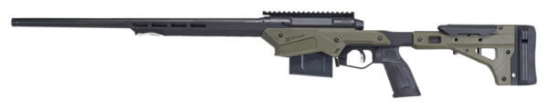 Savage Arms 57552 Axis II Precision 6.5 Creedmoor 10+1 22″ Matte Black Barrel/Rec OD Green Adjustable MDT Aluminum Chassis Polymer Grip