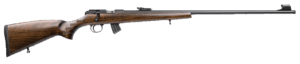 Bergara Rifles B14R001 B-14 Trainer 22 LR 10+1 18″ Threaded Barrel Matte Blued Steel Black Fleck Gray Stock