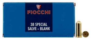 Fiocchi 38BLANK Pistol 38 Rimmed 50rd Box