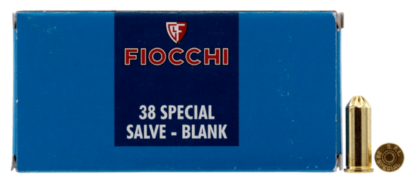 Fiocchi 38BLANK Pistol Blank 38 Special 50rd Box