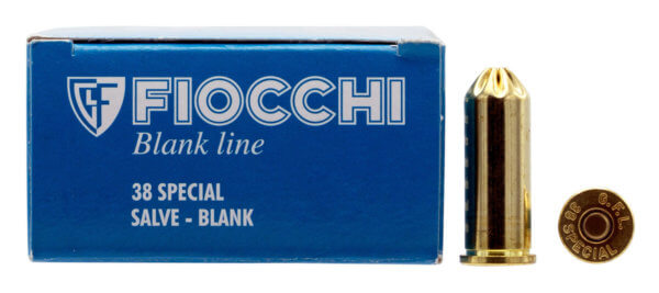 Fiocchi 38BLANK Pistol Blank 38 Special 50rd Box