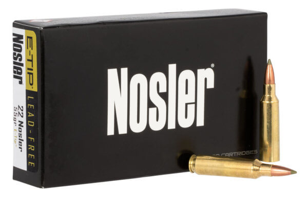Nosler 40140 E-Tip 22 Nosler 55 gr E-Tip Lead-Free 20rd Box