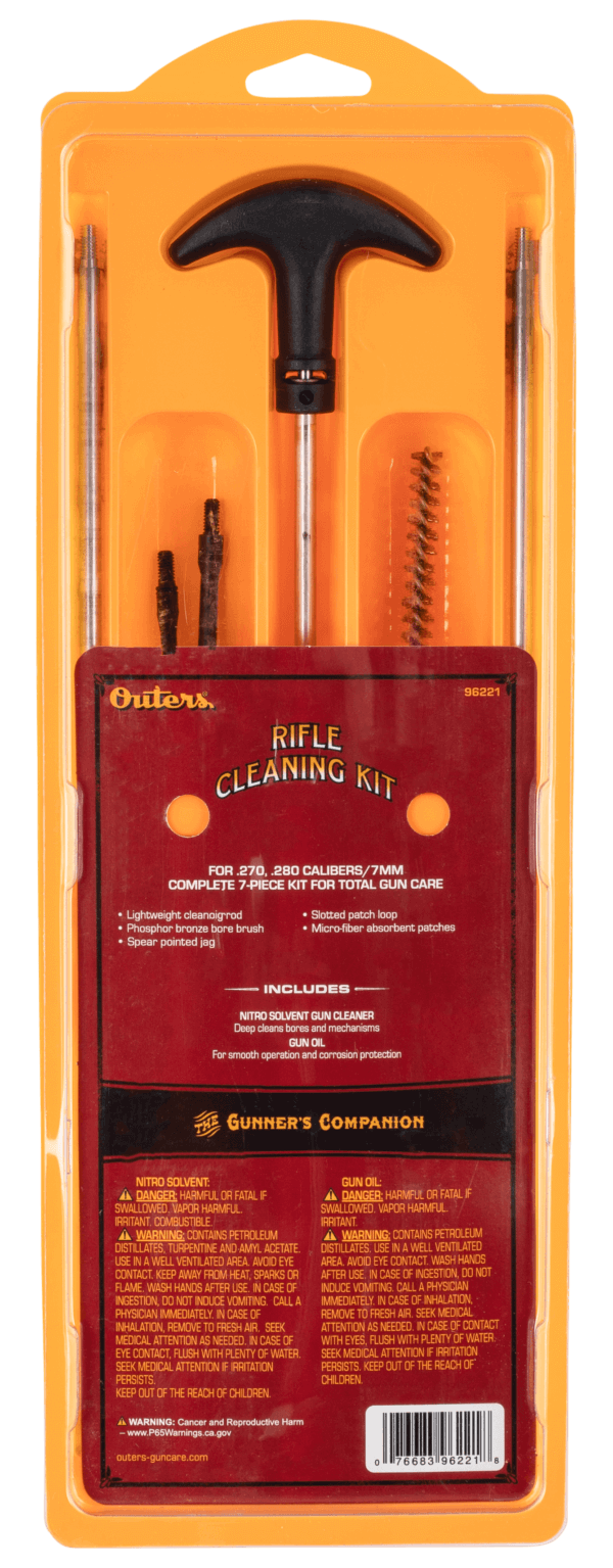 Outers 96217 Aluminum Rod Rifle Kit 22 Cal Rifle (Clam Pack)