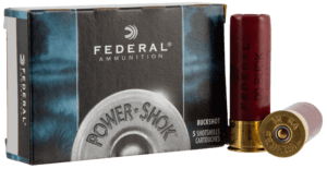 Federal F13100 Power-Shok Magnum 12 Gauge 3″ 1 7/8 oz 00 Buck Shot 5rd Box
