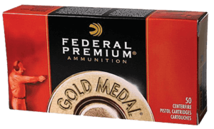 Federal GM38A Premium Gold Medal 38 Special 148 gr Lead Wadcutter (LDWC) 50rd Box
