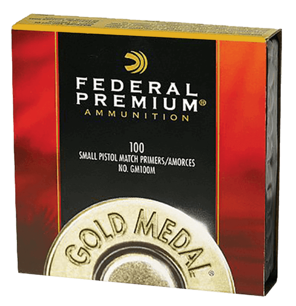 Federal GM100M Gold Medal Premium Small Pistol Multi Caliber Handgun 1000 Per Box