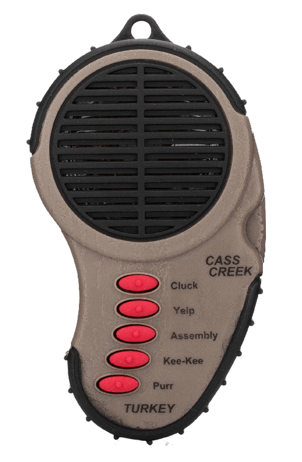 Cass Creek 969 Ergo Electronic Call Attracts Turkeys Brown Plastic Includes Belt Clip