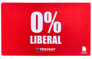 TekMat TEK42LIBERAL Zero Percent Liberal Door Mat Red Rubber 42″ Long 0% Liberal
