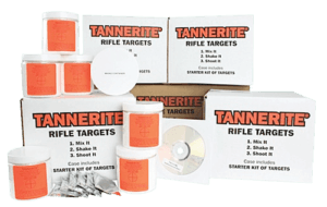 Tannerite STR Starter Kit Impact Enhancement Explosion White Vapor Centerfire Rifle Firearm 0.50 lb 24 Targets
