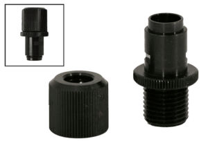 Walther Arms 512105 Threaded Barrel Adapter Walther P22 Black Nitride Stainless Steel 1/2″-28 tpi Handgun