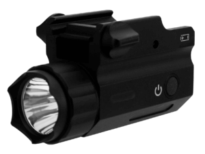 TacFire FLP360C Pistol Compact Size Clear 360 Lumens Black Aluminum