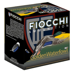 Fiocchi 123SGW1 Golden Waterfowl Waterfowl 12 Gauge 3″ 1 1/4 oz 1 Shot 25rd Box
