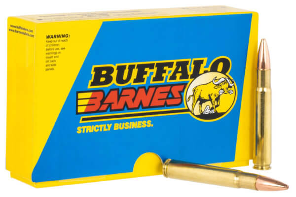 Buffalo Bore Ammunition 42B20 Buffalo-Barnes Strickly Business 35 Whelen 225 gr Barnes TSX Lead Free 20rd Box