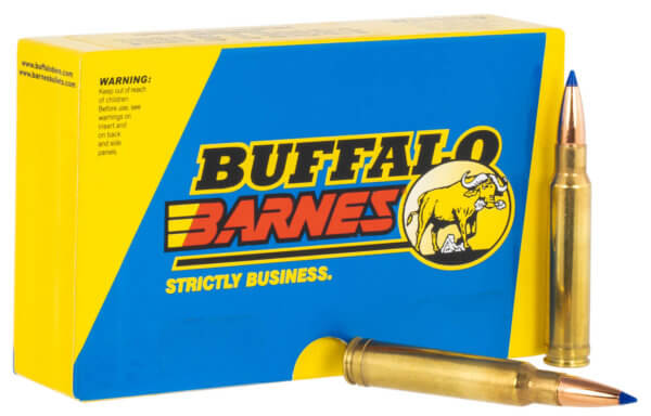 Buffalo Bore Ammunition 52D20 Buffalo-Barnes Strickly Business 338 Win Mag 210 gr Barnes Tipped TSX Lead Free 20rd Box