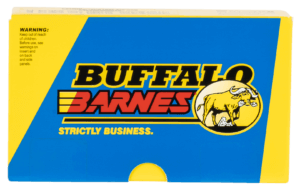 Buffalo Bore Ammunition 54C/20 Buffalo-Barnes Premium 375 H&H Mag 270 gr Barnes TSX Lead Free 20rd Box
