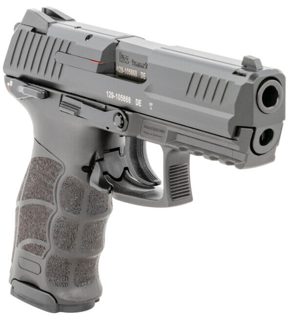 HK 81000111 P30 V3 9mm Luger 3.85″ 17+1 Black Polymer with Picatinny Rail Serrated Trigger Guard Frame Black Grip