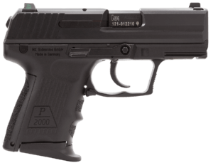 HK 709203LEA5 P2000 V3 9mm Luger 3.66″ 13+1 Black Black Interchangeable Backstrap Grip Night Sights No Manual Safety