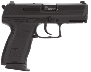 HK 81000042 P2000 V3 9mm Luger 3.66″ 13+1 (3) Black Blued Steel Slide Black Interchangeable Backstrap Grip Night Sights No Manual