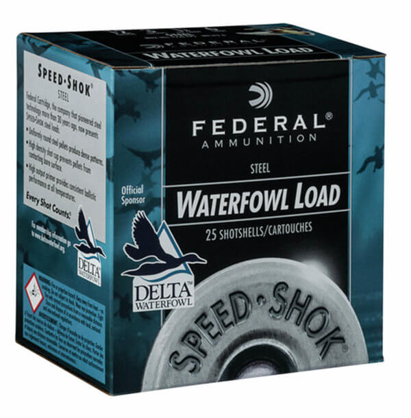 Federal WF142T Speed-Shok Waterfowl 12 Gauge 3″ 1 1/4 oz T Shot 25rd Box