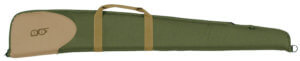 Bob Allen 16511 Classic Rifle Case 48″ Olive Green with Khaki Panel 600D Polyester with Foam Padding Full Wraparound Handles & Self Repairing Nylon Zipper