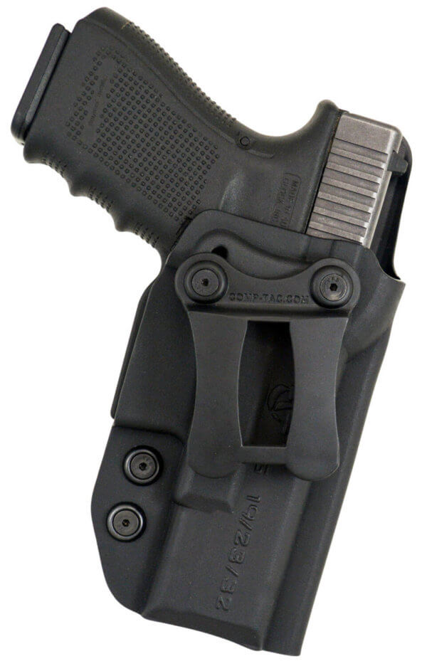 Comp-Tac C520GL069R50N Infidel Max IWB Black Kydex Belt Clip Fits Glock 43/43X Right Hand