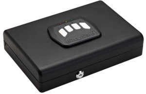 SnapSafe 75432 Keypad Safe  Keypad/Key Entry Black Steel 11″ H x 8.50″ W x 2.25″ D