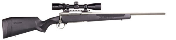 Savage Arms 57350 110 Apex Storm XP 25-06 Rem 4+1 24″ Matte Stainless Metal Synthetic Stock Vortex Crossfire II 3-9x40mm Scope