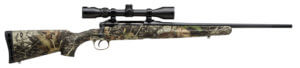 Savage Arms 57270 Axis XP Compact 7mm-08 Rem 4+1 20″ Matte Black Barrel/Rec Mossy Oak New Break-Up Country Synthetic Stock Includes Weaver 3-9x40mm Scope