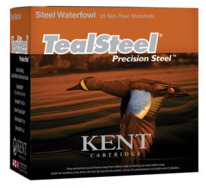Kent Cartridge KTS203286 Teal Steel Waterfowl 20 Gauge 3″ 1 oz 6 Shot 25rd Box