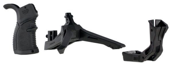 FAB Defense FX-ARPODB AR-Podium Bi-Pod Matte Black Polymer with Compact Design & Rapid Deployment Mechanism Includes AGR-43 Pistol Grip