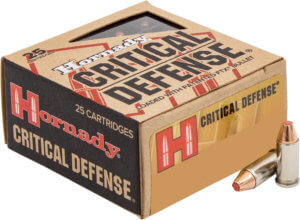 Hornady 90061 Critical Defense Personal Defense 327 Federal Mag 80 gr Hornady Flex Tip eXpanding (FTX) 25rd Box