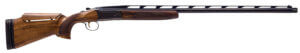 CZ-USA 06502 All American Trap 12 Gauge 2.75 1rd 34″ Ported Barrel  Gloss Blued Metal Finish  Turkish Walnut Stock with Adjustable Comb”