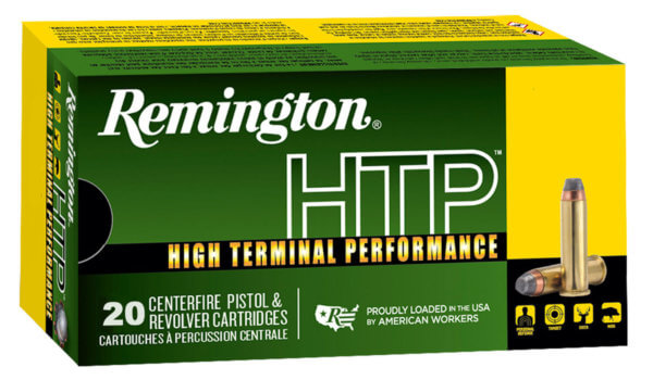 Remington Ammunition RTP38S10A HTP 38 Special +P 110 gr Semi-Jacketed Hollow Point (SJHP) 20rd Box