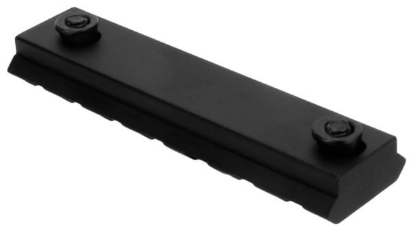 TacFire MAR102 KeyMod Picatinny Rail 3 Inch 7 Slots  Black