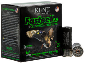 Kent Cartridge K122FS304 Fasteel 2.0 Waterfowl 12 Gauge 2.75″ 1 1/16 oz 4 Shot 25rd Box