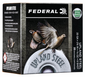 Federal USH1275 Upland Field & Range 12 Gauge 2.75 1 1/8 oz 7.5 Shot 25rd Box”