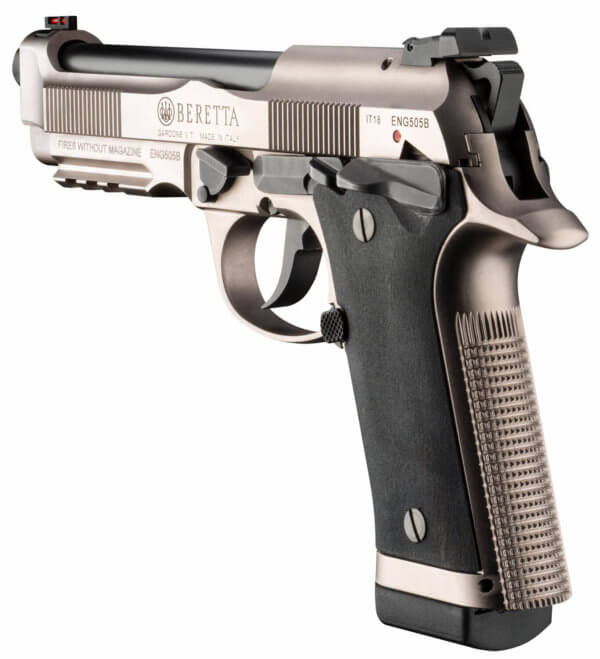 Beretta USA J92XR21 92X Performance 9mm Luger 15+1 4.90″ Gray Nistan Steel w/Picatinny Rail/Serrated Gray Nistan Steel Slide/Textured Black Rubber Grip