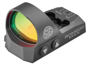 Sig Sauer Electro-Optics SOR32004 Romeo3XL Black 6 MOA Red Dot Reticle