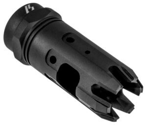 Strike Industries MK9COMP Mini King Comp Black Steel with 1/2-28 tpi Threads & 2.30″ OAL for 9mm Luger AR-Platform”