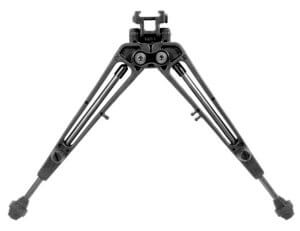 Limbsaver 12601 True-Track Bipod made of Durable Isoplast with Black Finish Rubber Feet Sling Stud Attachment 7-11″ Vertical Adjustment & Leg-Lock System