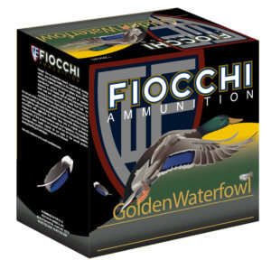 Fiocchi 123SGW1 Golden Waterfowl Waterfowl 12 Gauge 3″ 1 1/4 oz 1 Shot 25rd Box