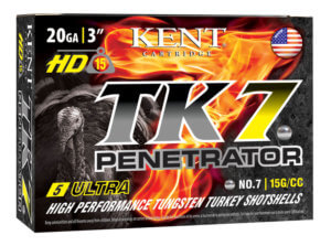 Kent Cartridge K122UFL365 Ultimate Fast Lead 12 Gauge 2.75″ 1 1/4 oz 5 Shot 25rd Box