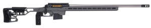 Savage Arms 70848 B17 Precision Bolt Action 17 HMR Caliber with 10+1 Capacity 18″ Barrel Matte Black Metal Finish & Adjustable MDT ACC Aluminum Chassis Matte Black Stock Right Hand (Full Size)