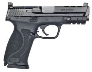 Smith & Wesson 11831 M&P Performance Center M2.0 CORE Full Size Frame 9mm Luger 17+1 4.25″ Stainless Armornite Ported Steel Barrel & Optic Ready/Serrated Stainless Steel Slide  Matte Black Polymer Frame w/Picatinny Rail  No Safety