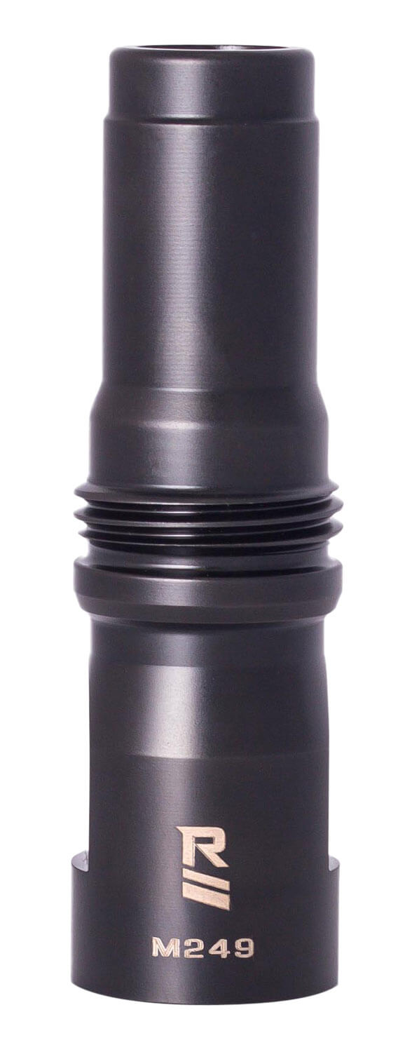 Rugged Suppressor MD001 M249 Muzzle Device Black with 9/16×24 LH Threads & Dual Taper Locking System for Surge762  Razor762 & Micro30 Suppressors