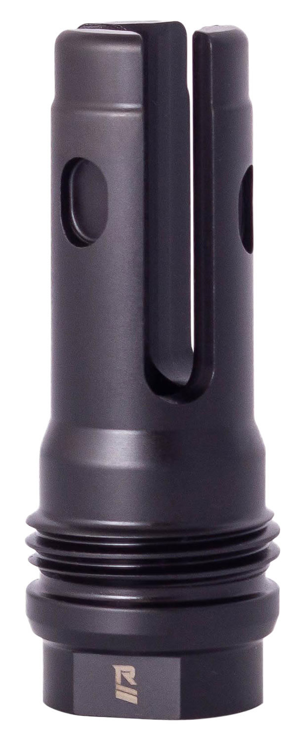 Rugged Suppressor FH003 R3L Flash Mitigation System Black with 5/8-24 tpi Threads & 2.60″ OAL for 7.62mm Radiant762  Surge762  Razor762 & Micro30 Suppressors”