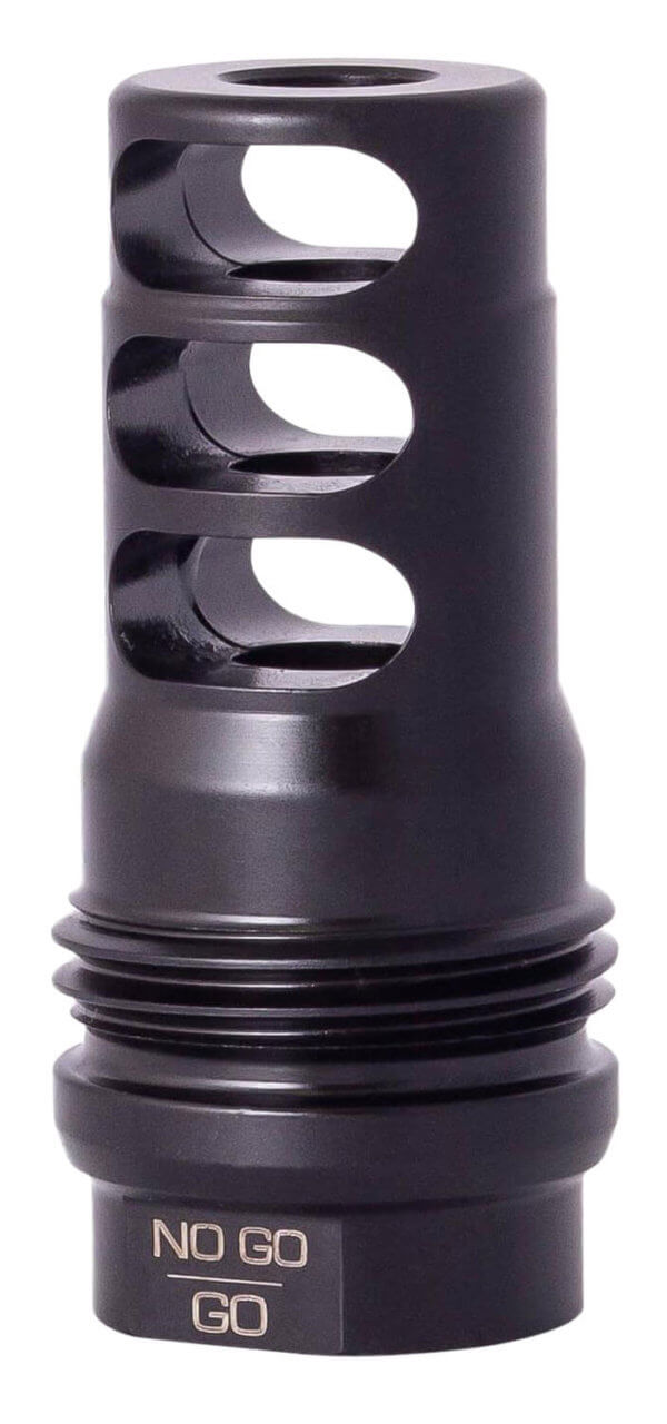 Rugged Suppressor FH015 R3 Flash Mitigation System Black with 3/4-24 tpi Threads & 2.13″ OAL for 7.62mm SR25″