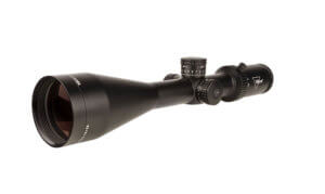 Trijicon 2900027 Credo HX Satin Black 2.5-10x56mm 30mm Tube LED Illuminated Red MOA Precision Hunter Reticle